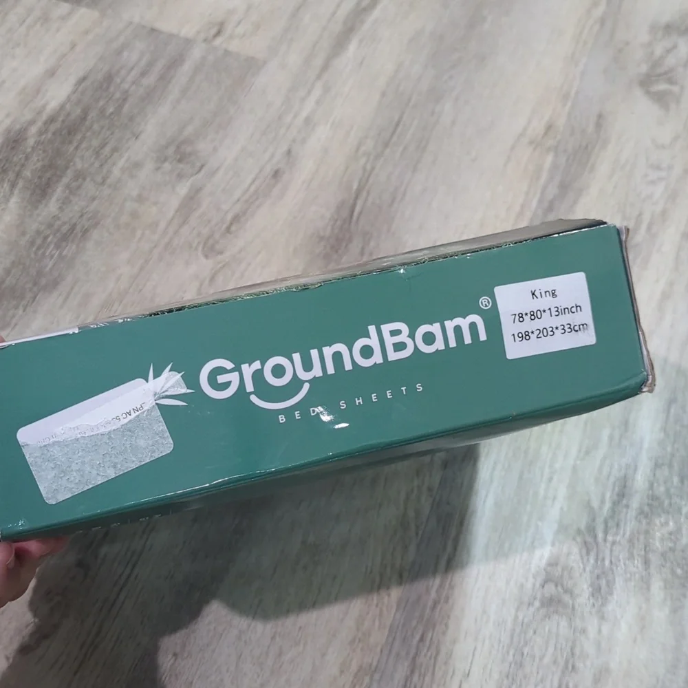GroundBam bed sheets made from 100% bamboo pulp fiber Grounding New